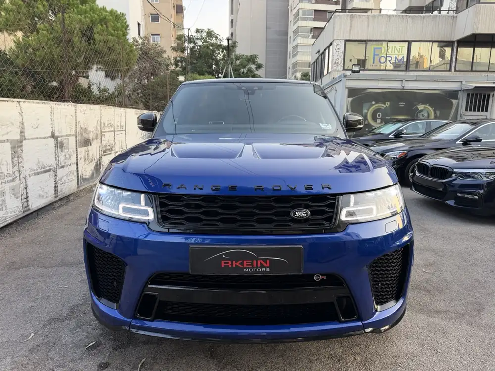 Range Rover Sport SVR 2018 photo 8